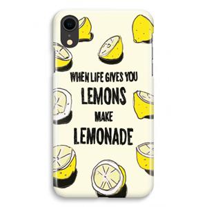 CaseCompany Lemonade: iPhone XR Volledig Geprint Hoesje