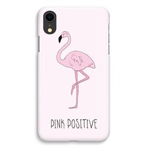 CaseCompany Pink positive: iPhone XR Volledig Geprint Hoesje