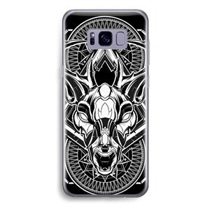 CaseCompany Oh Deer: Samsung Galaxy S8 Plus Transparant Hoesje