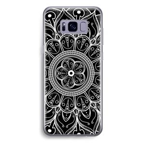 CaseCompany Roses Are Red: Samsung Galaxy S8 Plus Transparant Hoesje