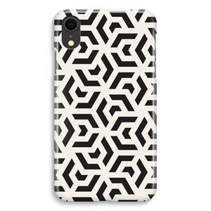 CaseCompany Crazy pattern: iPhone XR Volledig Geprint Hoesje