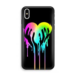 CaseCompany Hold My Heart: iPhone X Tough Case