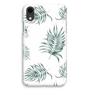 CaseCompany Simple leaves: iPhone XR Volledig Geprint Hoesje