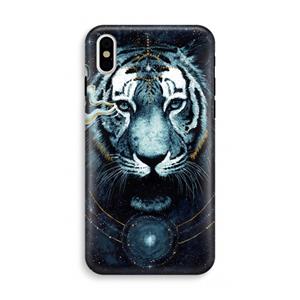 CaseCompany Darkness Tiger: iPhone X Tough Case