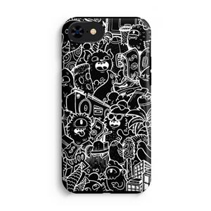CaseCompany Vexx Black City : iPhone SE 2020 Tough Case