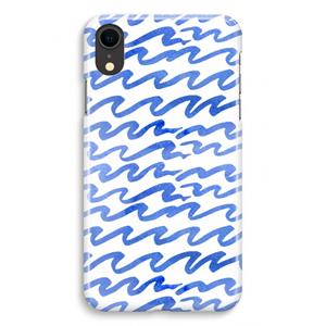 CaseCompany Blauwe golven: iPhone XR Volledig Geprint Hoesje