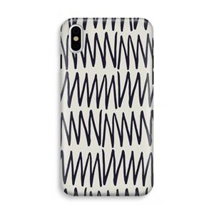 CaseCompany Marrakech Zigzag: iPhone X Tough Case