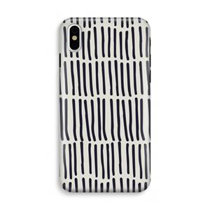 CaseCompany Moroccan stripes: iPhone X Tough Case