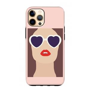 CaseCompany Red lips: iPhone 12 Pro Max Tough Case