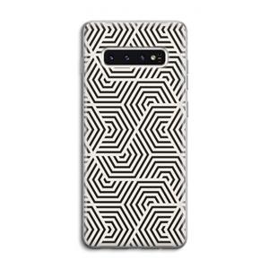 CaseCompany Magic pattern: Samsung Galaxy S10 4G Transparant Hoesje