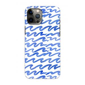 CaseCompany Blauwe golven: Volledig geprint iPhone 12 Hoesje