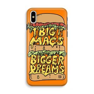 CaseCompany Big Macs Bigger Dreams: iPhone X Tough Case
