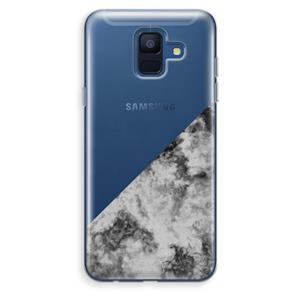CaseCompany Onweer: Samsung Galaxy A6 (2018) Transparant Hoesje