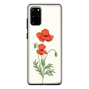 CaseCompany Red poppy: Samsung Galaxy S20 Plus Tough Case