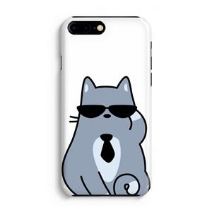 CaseCompany Cool cat: iPhone 8 Plus Volledig Geprint Hoesje