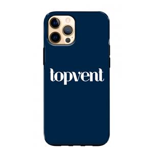 CaseCompany Topvent Navy: iPhone 12 Pro Max Tough Case