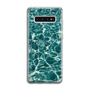 CaseCompany Weerkaatsing water: Samsung Galaxy S10 4G Transparant Hoesje