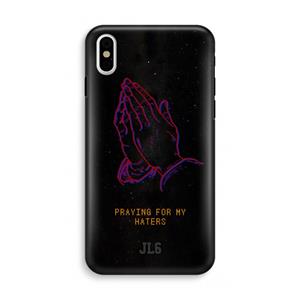 CaseCompany Praying For My Haters: iPhone X Tough Case