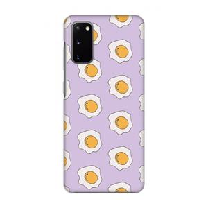 CaseCompany Bacon to my eggs #1: Volledig geprint Samsung Galaxy S20 Hoesje