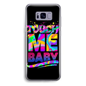 CaseCompany Touch Me: Samsung Galaxy S8 Plus Transparant Hoesje