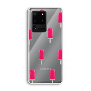 CaseCompany Waterijsje: Samsung Galaxy S20 Ultra Transparant Hoesje