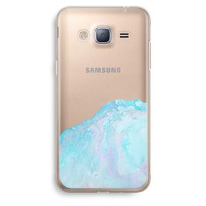 CaseCompany Fantasie pastel: Samsung Galaxy J3 (2016) Transparant Hoesje
