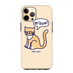 CaseCompany Miauw: iPhone 12 Pro Max Tough Case