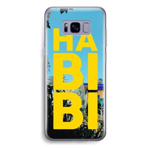 CaseCompany Habibi Majorelle : Samsung Galaxy S8 Plus Transparant Hoesje