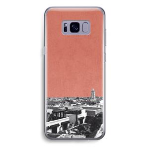 CaseCompany Marrakech Skyline : Samsung Galaxy S8 Plus Transparant Hoesje