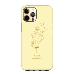 CaseCompany No rain no flowers: iPhone 12 Pro Max Tough Case