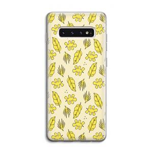 CaseCompany Herfst: Samsung Galaxy S10 4G Transparant Hoesje