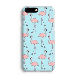 CaseCompany Anything Flamingoes: iPhone 8 Plus Volledig Geprint Hoesje