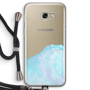 CaseCompany Fantasie pastel: Samsung Galaxy A5 (2017) Transparant Hoesje met koord