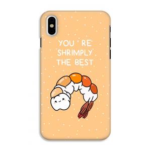 CaseCompany You're Shrimply The Best: iPhone X Tough Case