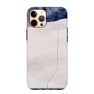CaseCompany Stone White: iPhone 12 Pro Max Tough Case