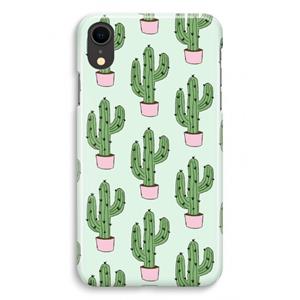 CaseCompany Cactus Lover: iPhone XR Volledig Geprint Hoesje