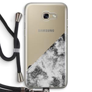 CaseCompany Onweer: Samsung Galaxy A5 (2017) Transparant Hoesje met koord