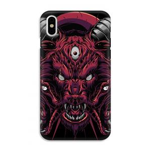 CaseCompany Hell Hound and Serpents: iPhone X Tough Case