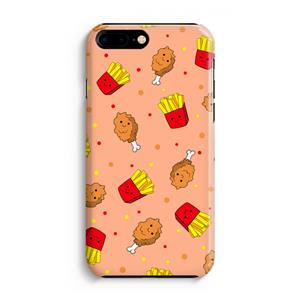 CaseCompany Chicken 'n Fries: iPhone 8 Plus Volledig Geprint Hoesje