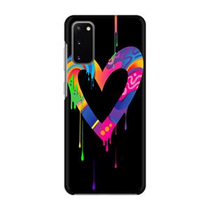 CaseCompany Melts My Heart: Volledig geprint Samsung Galaxy S20 Hoesje