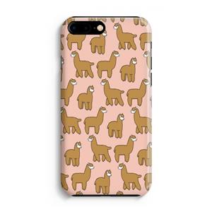 CaseCompany Alpacas: iPhone 8 Plus Volledig Geprint Hoesje