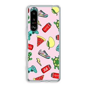 CaseCompany Things Jamie Loves: Sony Xperia 5 III Transparant Hoesje