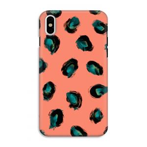 CaseCompany Pink Cheetah: iPhone X Tough Case