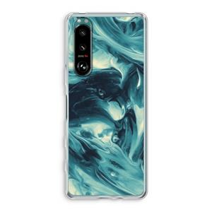 CaseCompany Dreaming About Whales: Sony Xperia 5 III Transparant Hoesje