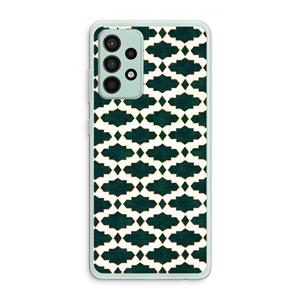 CaseCompany Moroccan tiles: Samsung Galaxy A52s 5G Transparant Hoesje