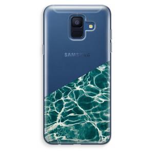 CaseCompany Weerkaatsing water: Samsung Galaxy A6 (2018) Transparant Hoesje