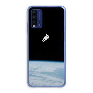 CaseCompany Alone in Space: Xiaomi Redmi 9T Transparant Hoesje