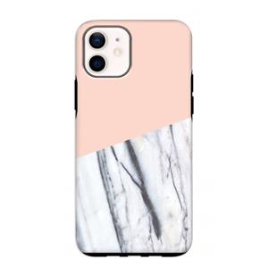 CaseCompany A touch of peach: iPhone 12 mini Tough Case
