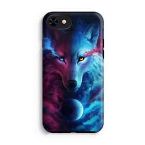 CaseCompany Where Light And Dark Meet: iPhone SE 2020 Tough Case
