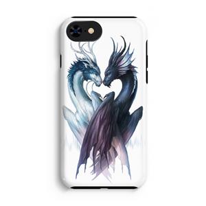 CaseCompany Yin Yang Dragons: iPhone SE 2020 Tough Case